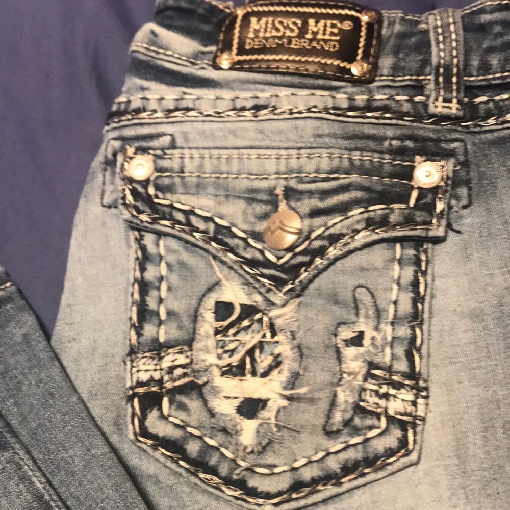 Miss me boyfriend capris